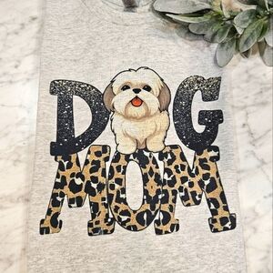 Shih tzu dog mom shirt cute dog mama popular